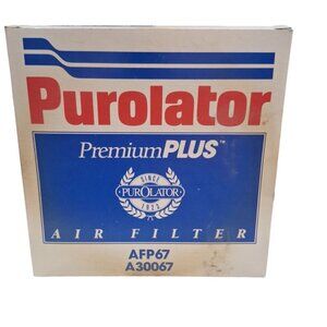 Vintage Purolator Premium Plus Air Filter AFP67 A30067 Made in USA New